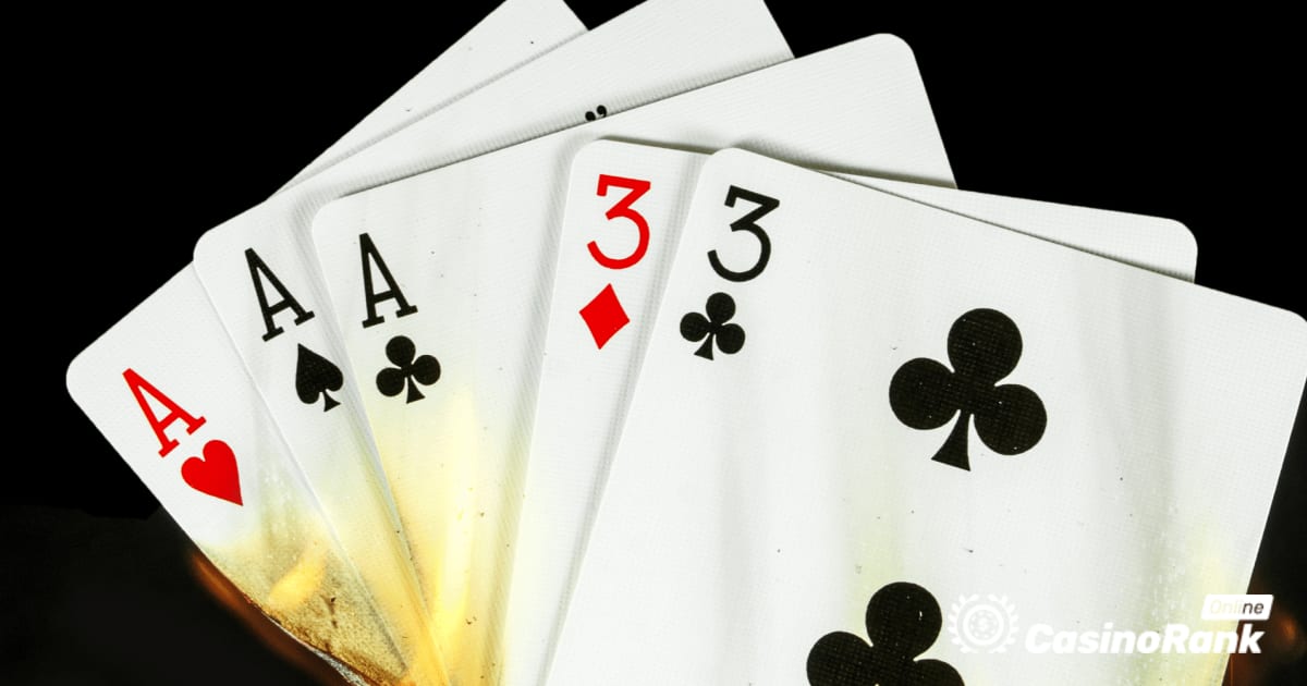 传统牌九扑克与。正视牌九扑克
